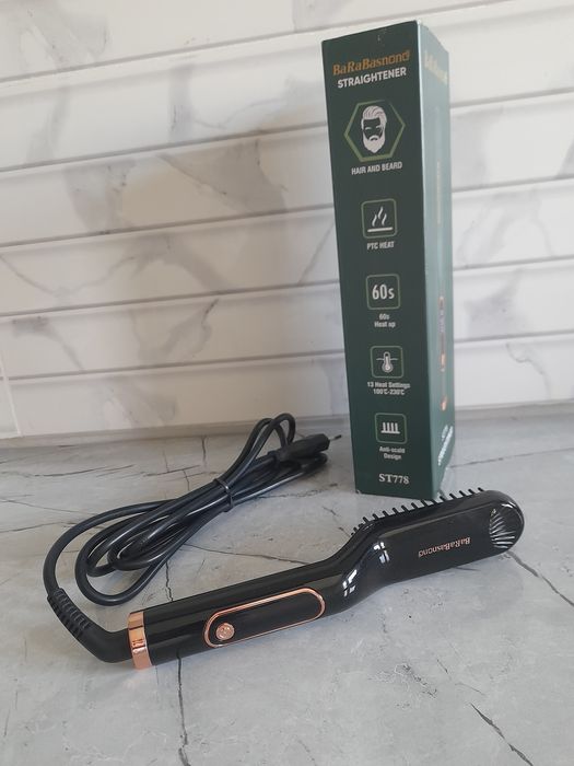 Soch va soqol uchun taroqli dazmol