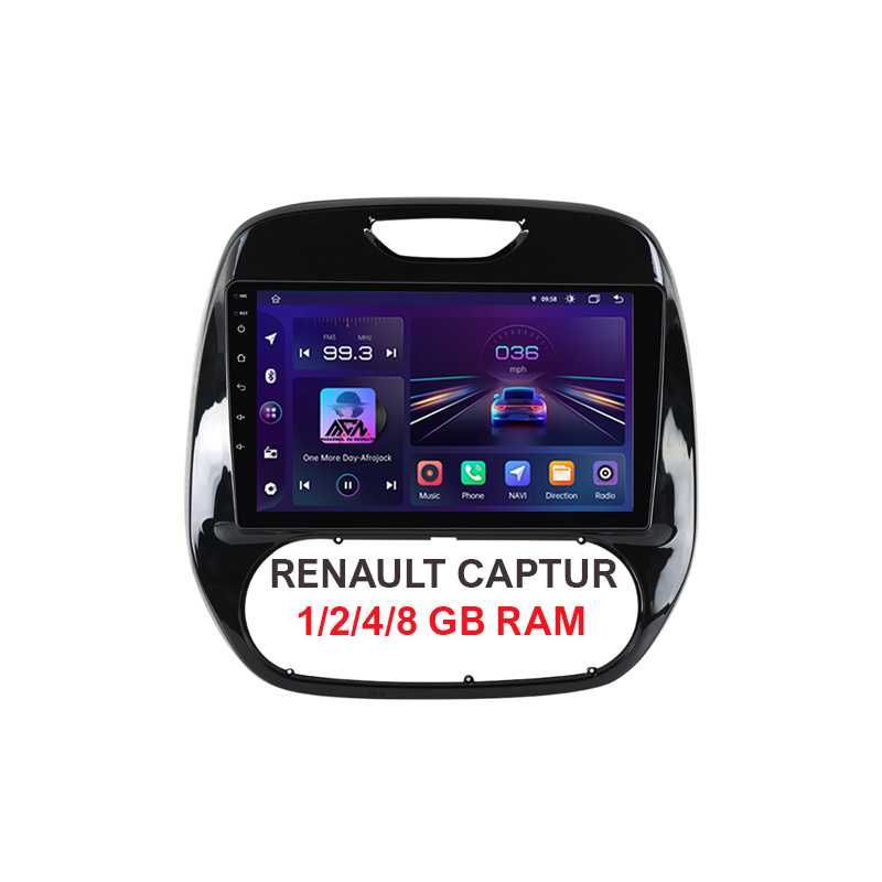 Navigatie Renault Captur Android 12  *Carplay *Slot Sim 1/2/4/8 GB Ram