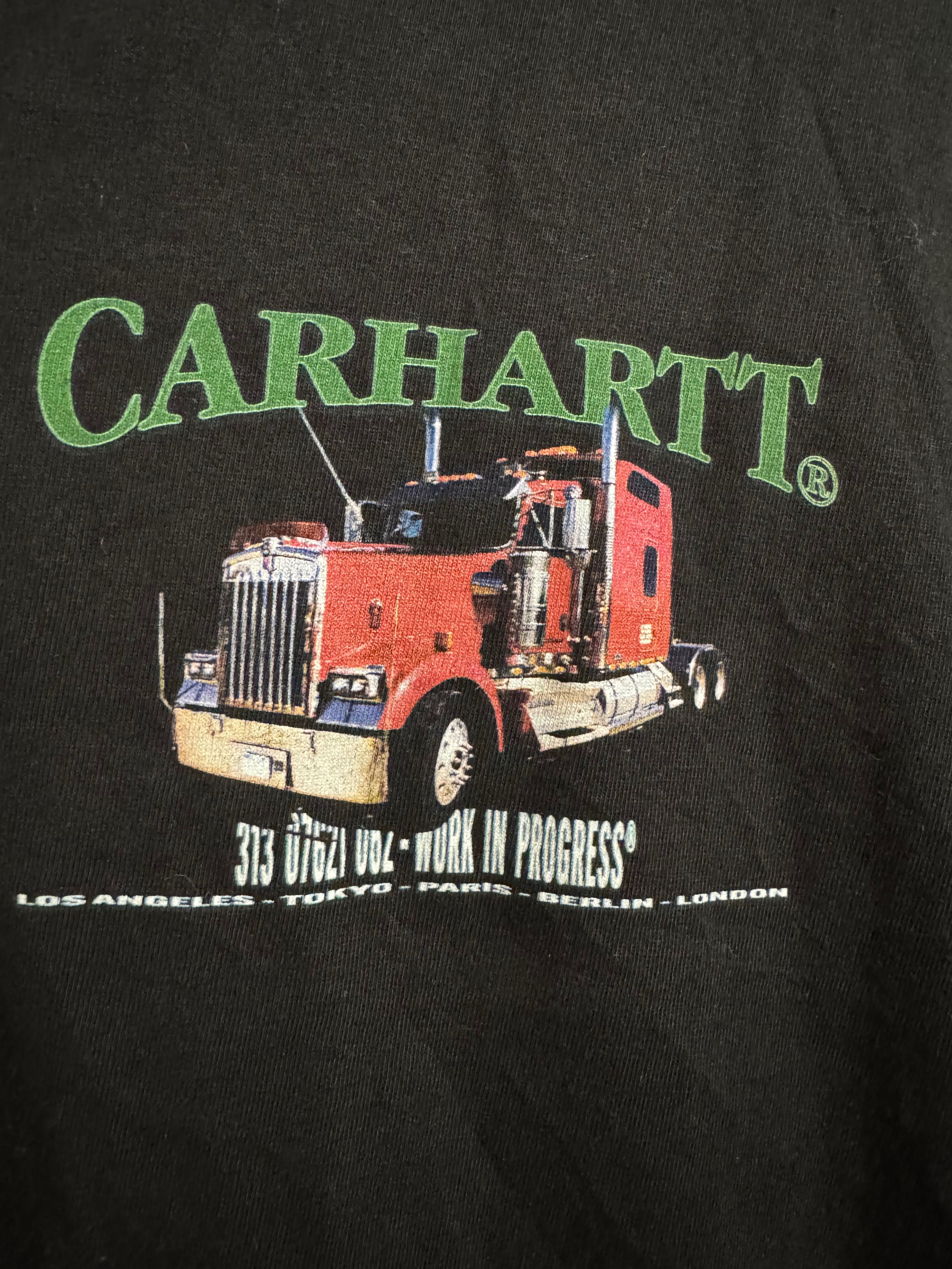 2 броя Carhartt T-Shirt Chase.Carhartt S/S On The Road T-Shirt Black.