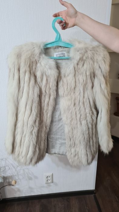 Натуральная шуба из песца