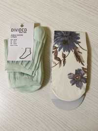 Женские красивые капроновые носки брендовые H&M Турция