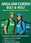 Delivery ușor cu scuter fără permis – închiriază azi! Glovo Bolt Tazz