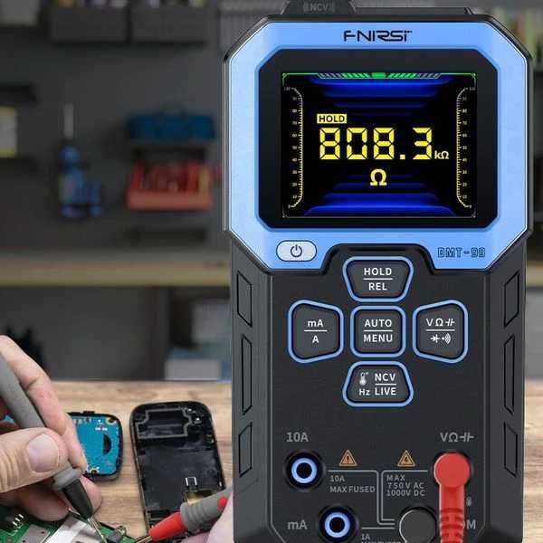 FNIRSI DMT-99 Multimetru digital inteligent 10 în 1 cu afișaj color