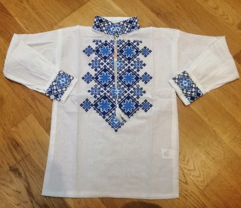 Ie băieței motive tradiționale din bumbac de la 0 la 16 ani