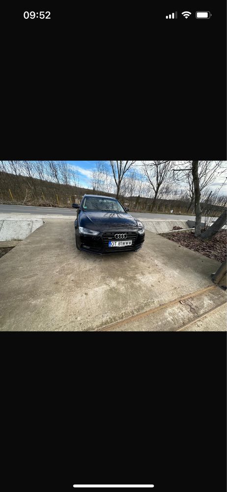 Vand /schimb Audi A4 negru  2013 quatrro245cp/schimb cu ml 3 l