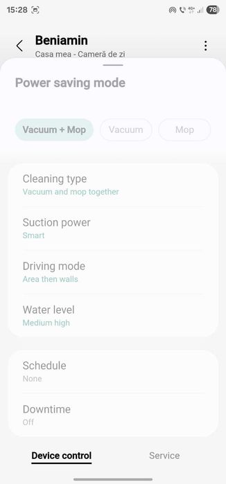 Aspirator robot Samsung Bespoke Jetbot AI, încă în garanție