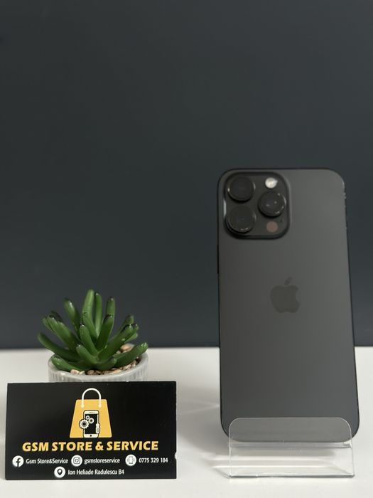 Iphone 15 Pro Max Black Titanium 256Gb Garantie Gsm Store&Service
