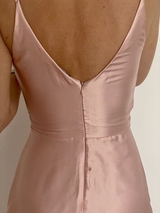 Rochie din satin, BERSHKA, marime S