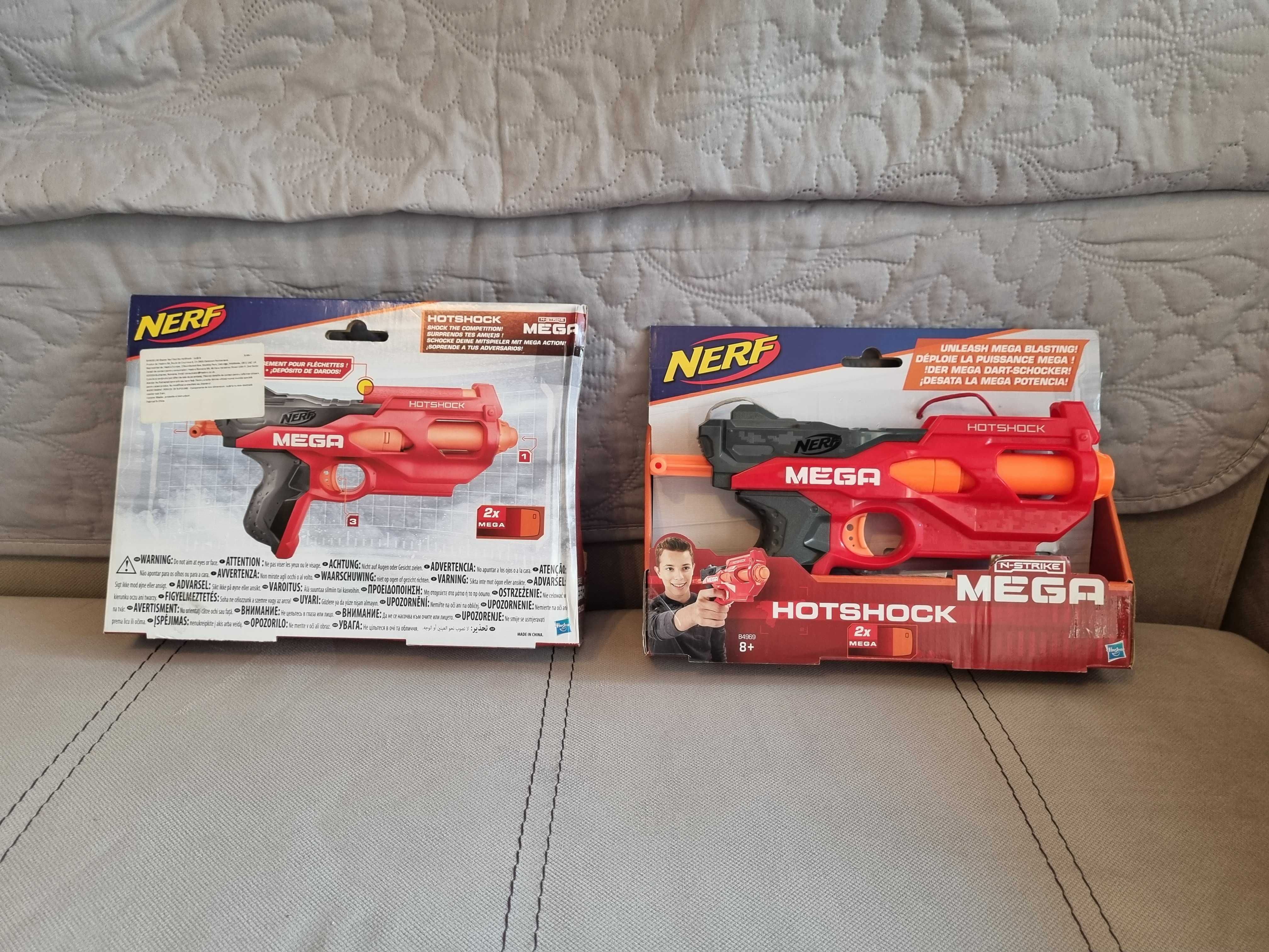 Pistoale jucărie Mega Nerf, doua modele