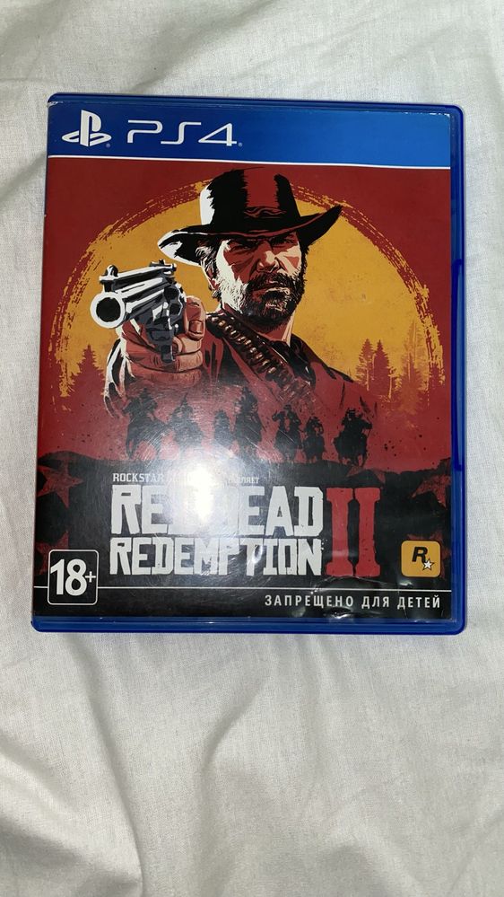 Диск RDR2 для PlayStation4