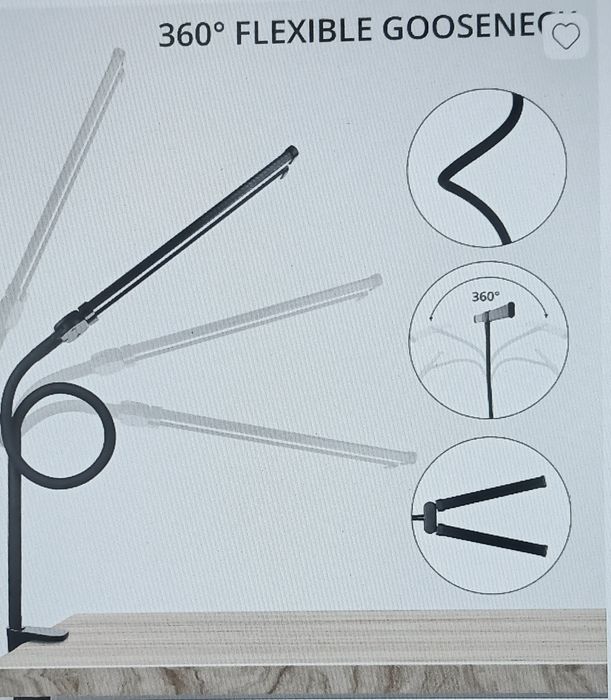 Lampa de birou LED 5 culori