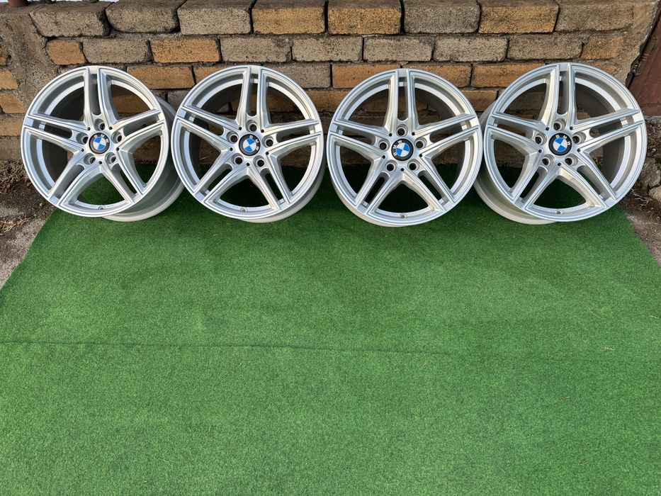 4 броя Джанти БМВ BMW BORBET 17 цола за X1 e84 F30 F31 e60 e61 e87 e46