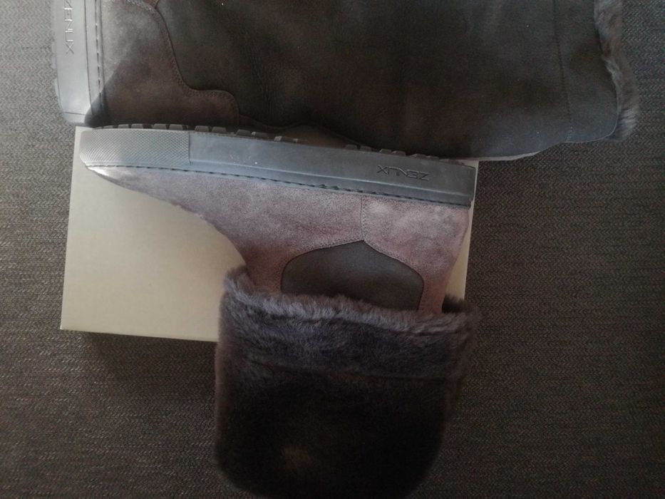 Ботуши зимни италиански естествена кожа