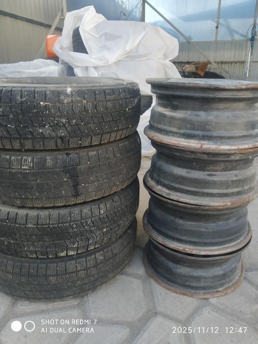 Шины с диском на кобальт