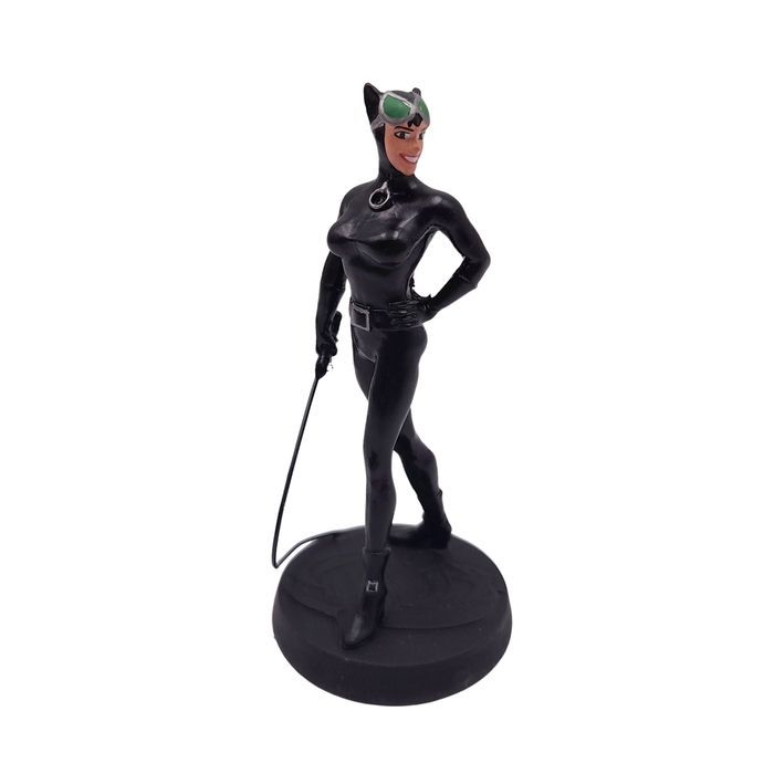 Figurina metal Purrfect Catwoman, editie colectie, lucrat manual, 9 cm