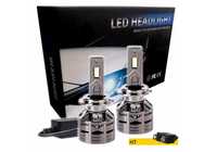LED диодни крушки H7 Х7, 12V 240W, 24000l, за фарове Canbus, комплект
