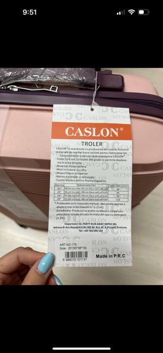 Troler 4 porti polipropilena