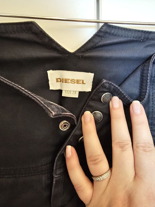 Fusta Diesel cu talie inalta, bleumarin