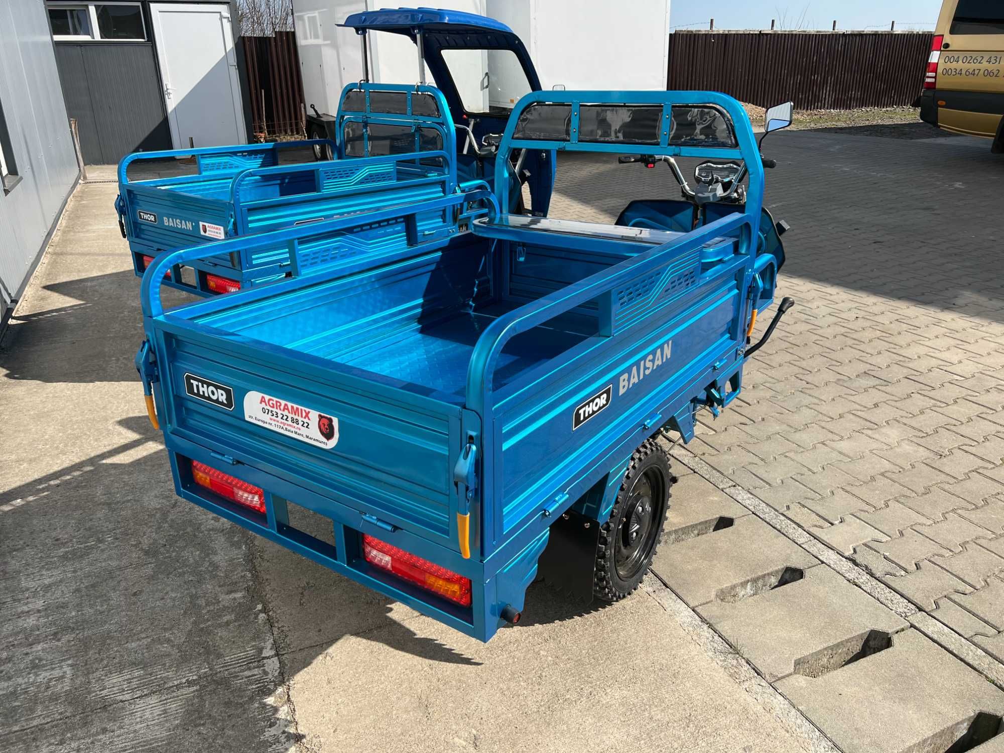 Triciclu Baisan Plus Space Cab electric 1800