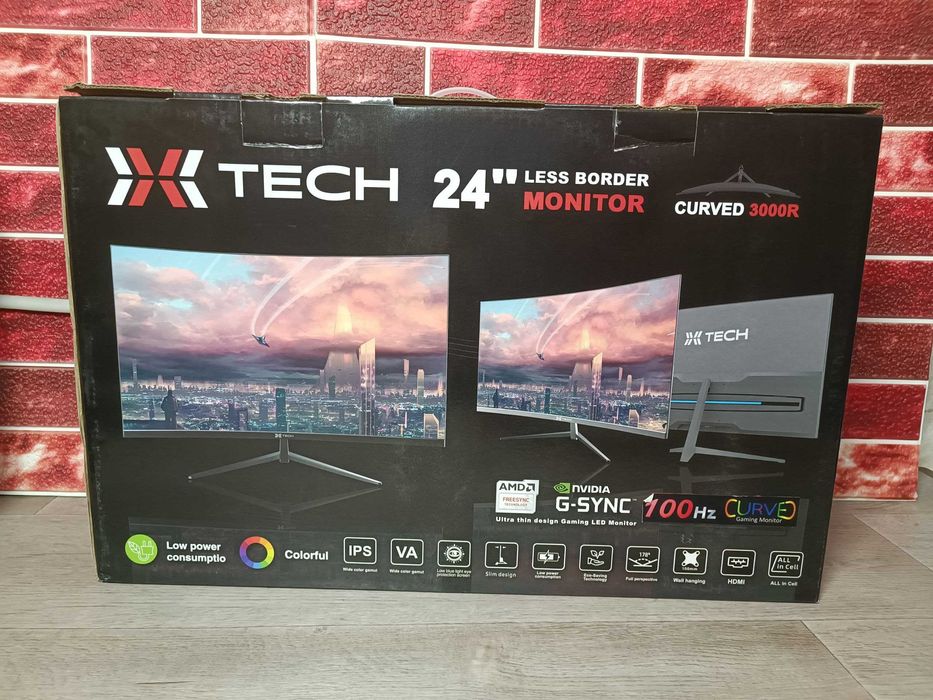 монитор X-Tech VA 24" 100Hz