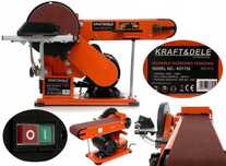 Polizor slefuitor banc 600W cu curea banda disc abraziv (KD1730)