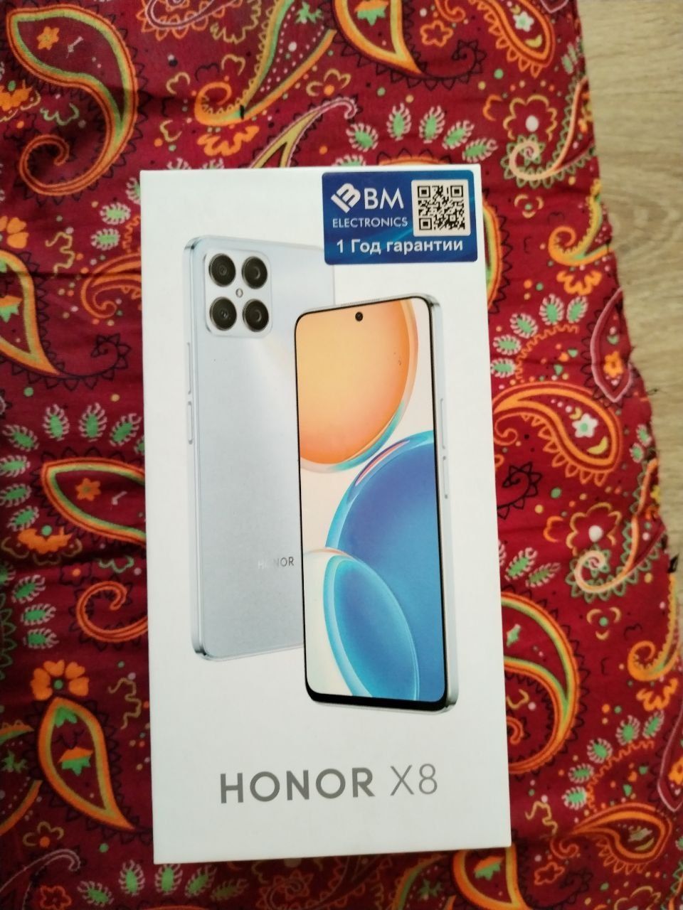 Honor x8 karopka dakimet