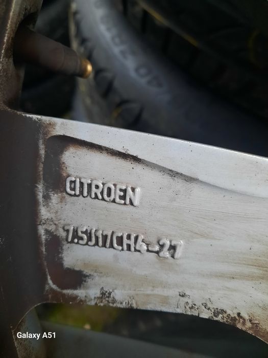 Ляти джанти с гуми за Ситроен.4×108,17цола