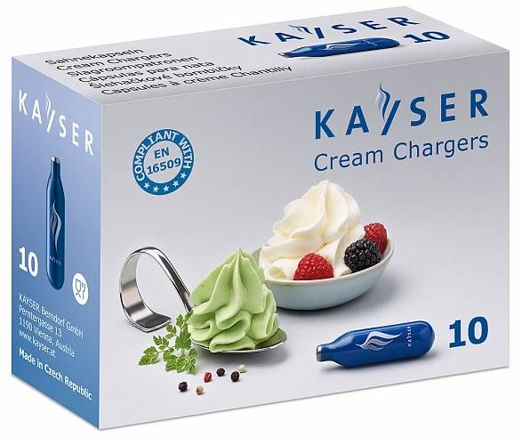 Баллончики для сифона Kayser Cream для  взбитых сливок