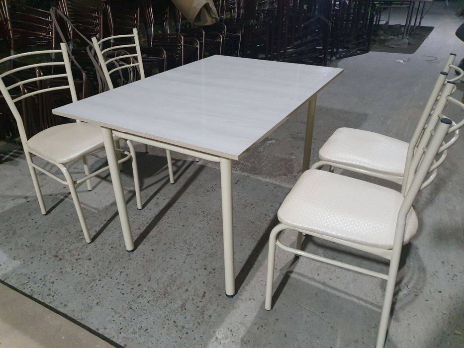 Стол стулья для кухни кафе терасса от 590 цех Stol stul s garantya