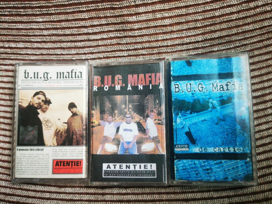 Casete Bug Mafia de colectie
