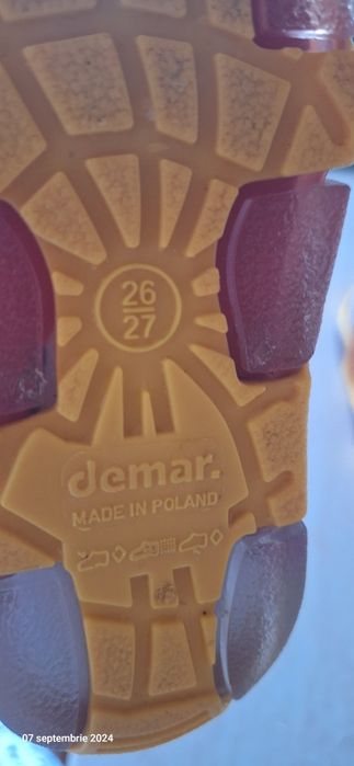 Cizme de ploaie ratusca cu ciorap, 26-27