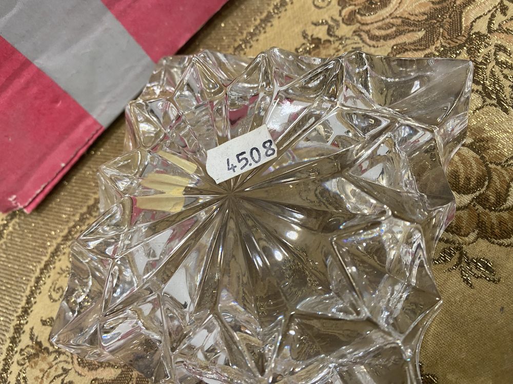 Немски кристален пепелник от 70 те години