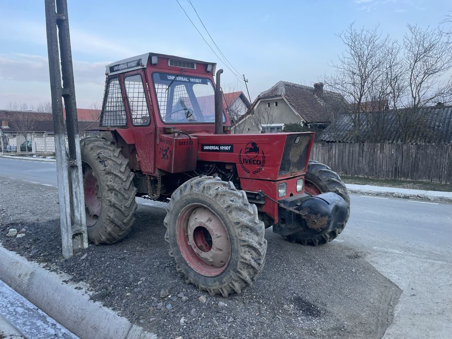 Tractor forestier DT1010 4x4 modificat cu motor de iveco