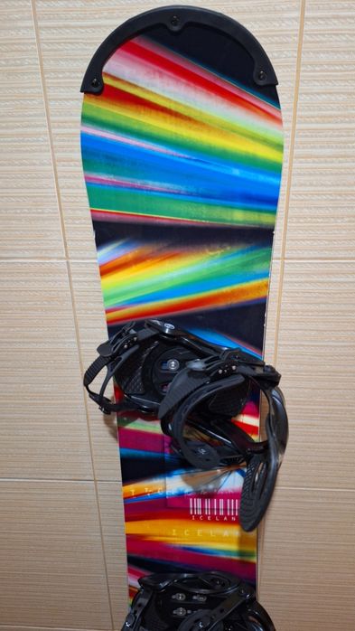 Placa snowboard 140cm legaturi noi-boots burton