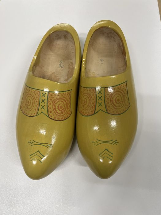 Pantofi traditionali olanda lemn 40 netherland dutch shoes ghete