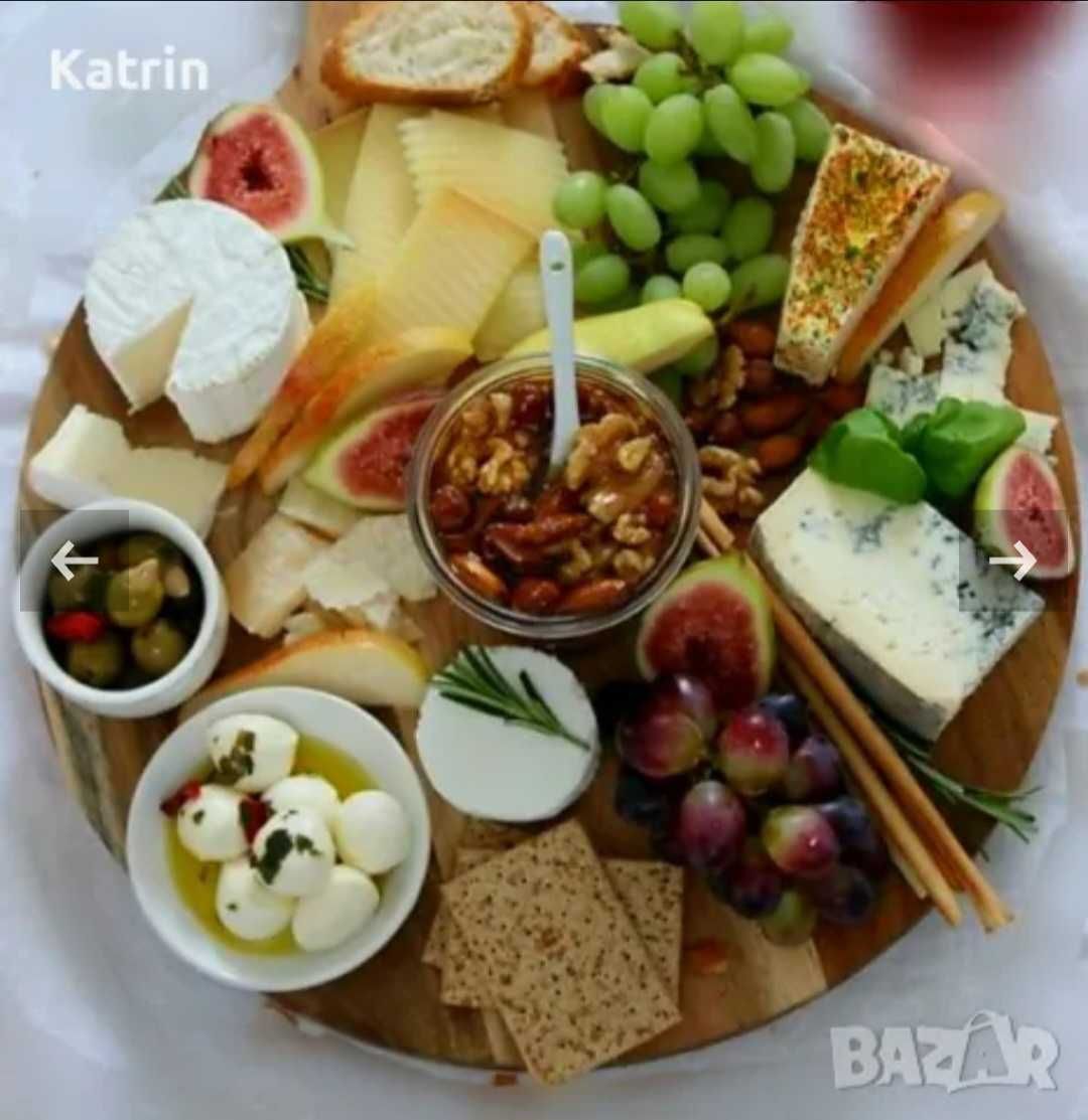 Плато, въртящо се аперитив плато