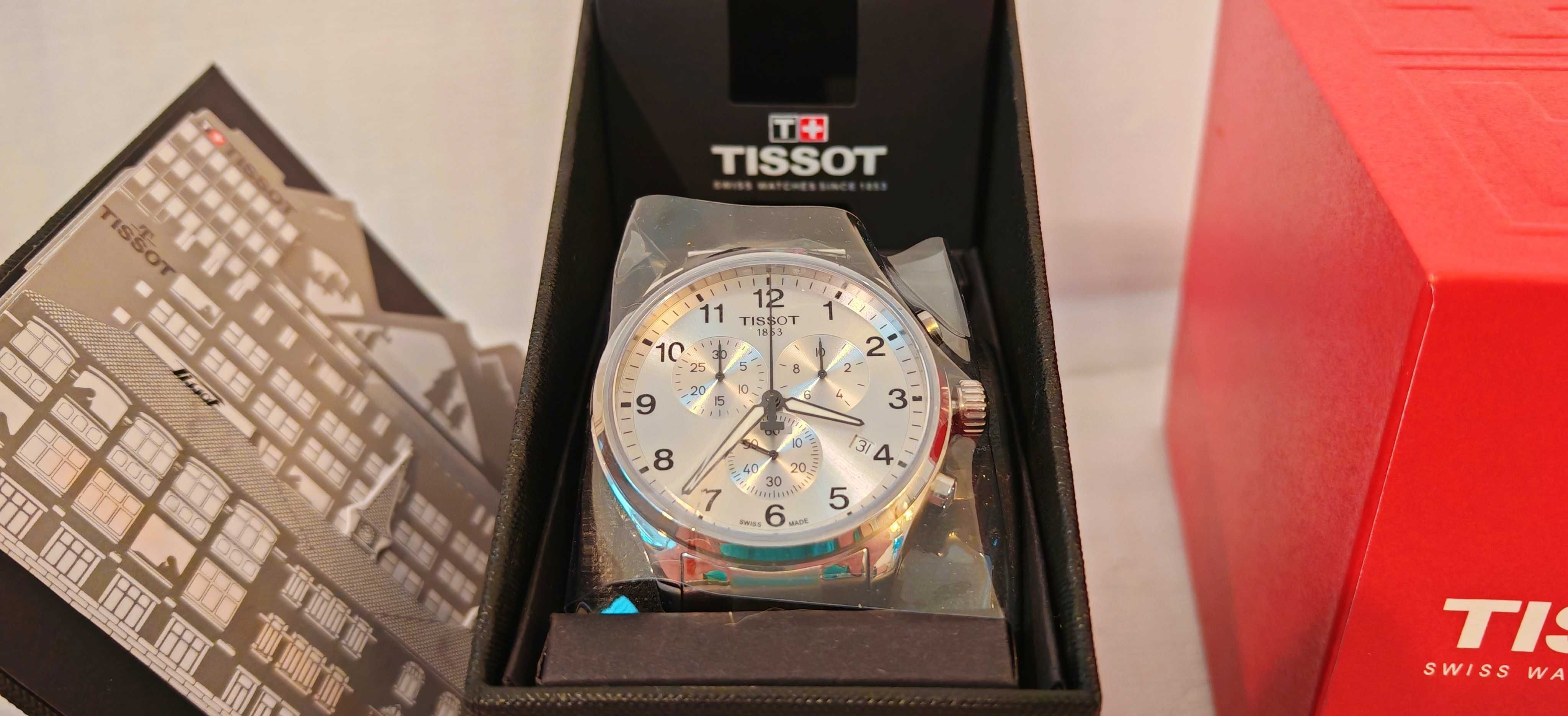 TISSOT CHRONO XL CLASSIC чисто нов часовник с кутия 100% оригинален