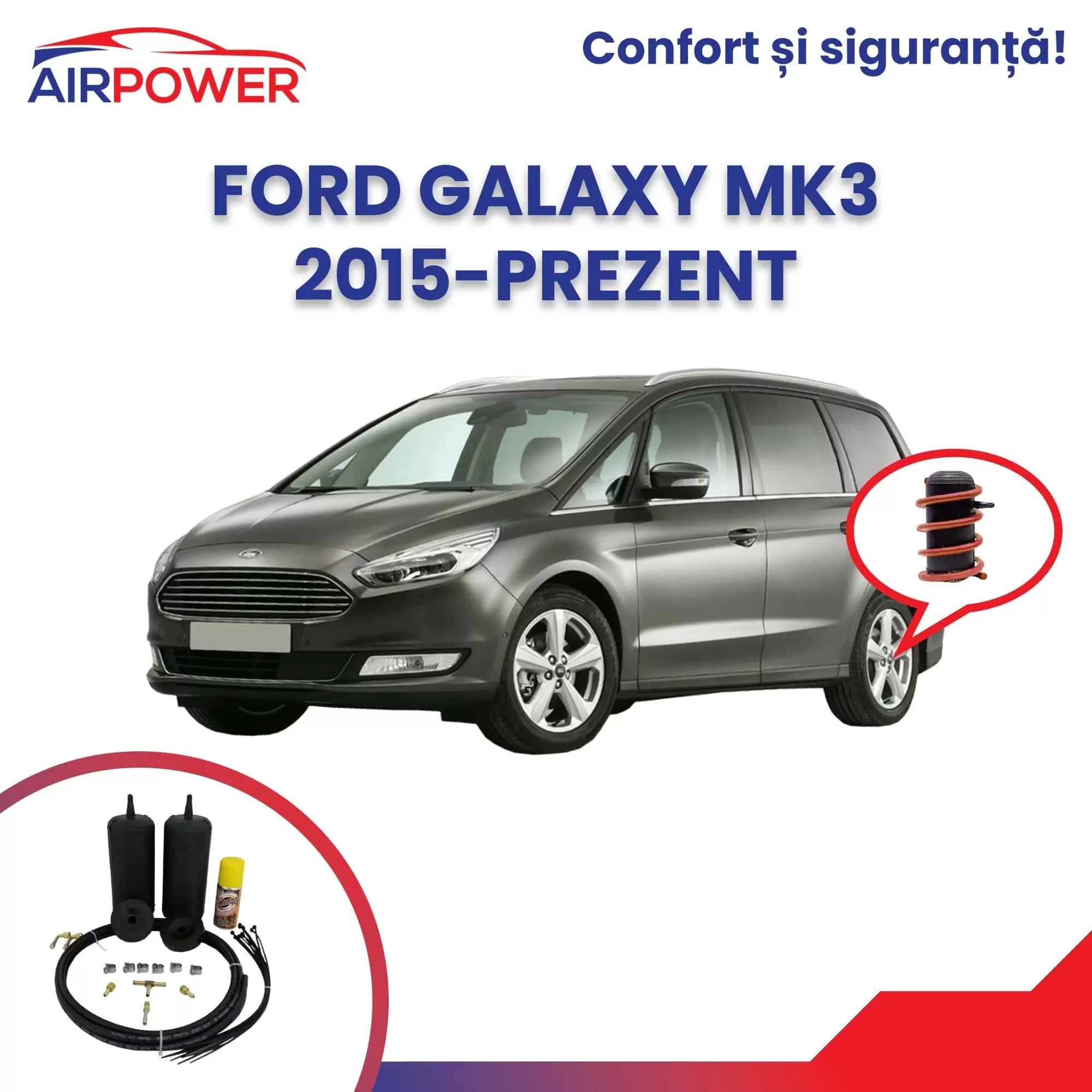 Perne auxiliare, perne auto pneumatice, Ford Galaxy MK1/MK2/MK3