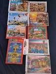 Vand 90 puzzle pentru pasionati