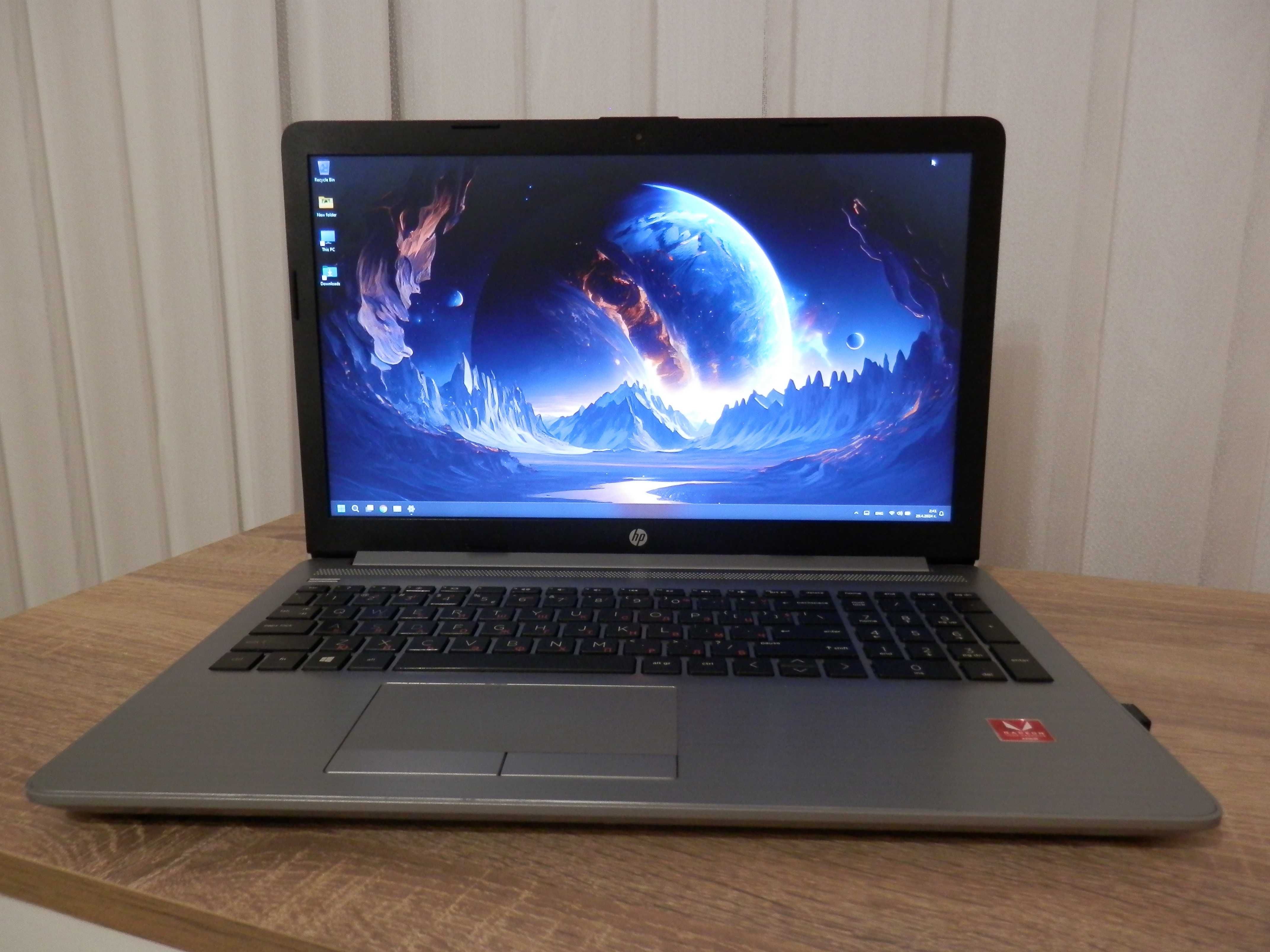 Лаптоп Notebook HP 255 g7 amd ryzen SSD 256nvme 16gb ram