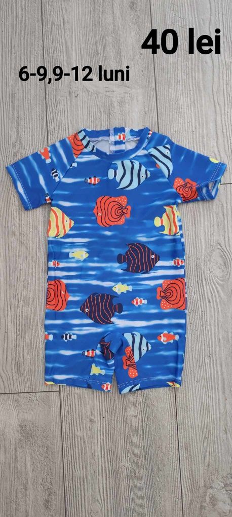 Costum de baie baieti 6-9,9-12,12-18 luni