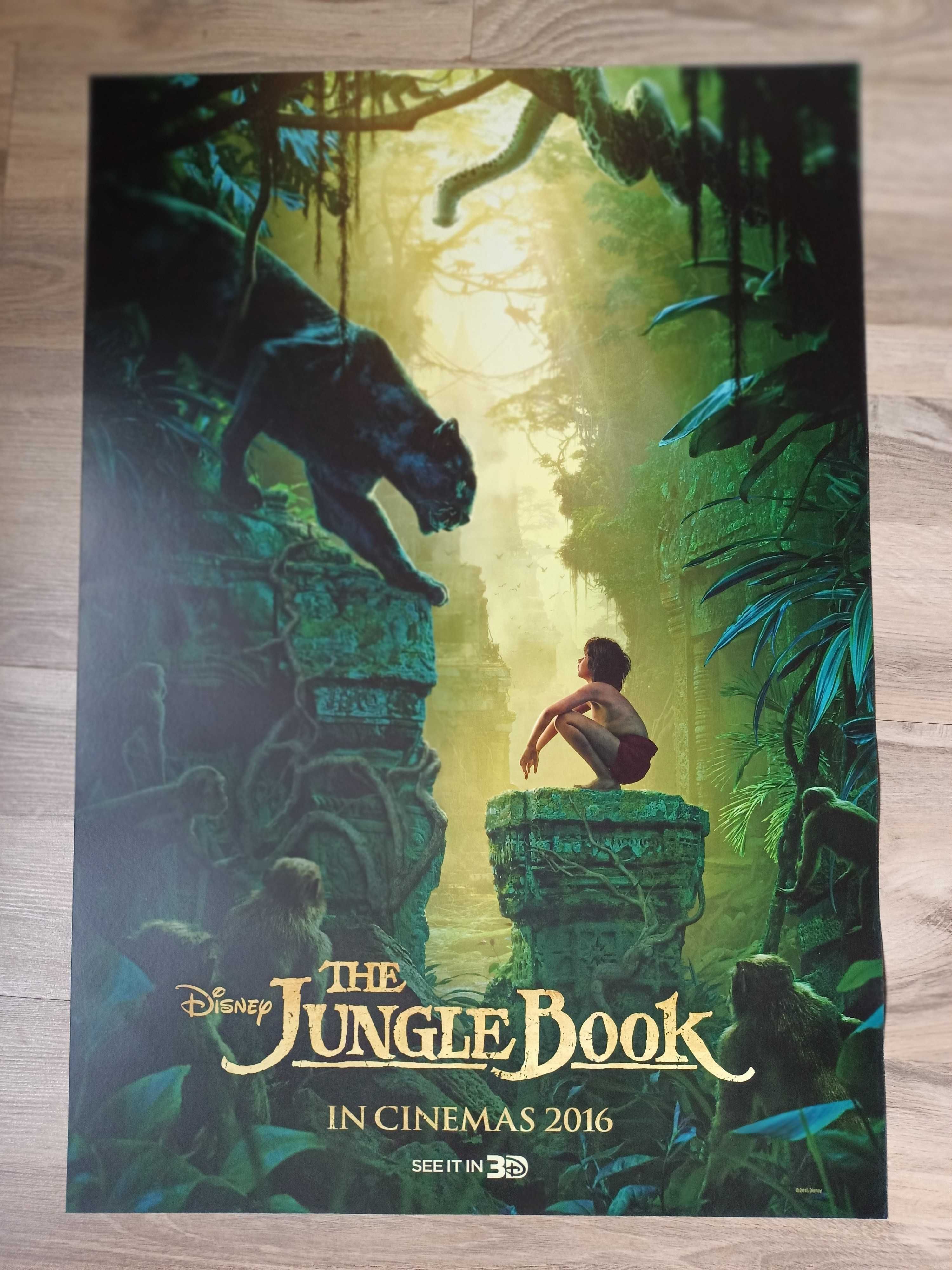 Afis film original cinema The Jungle Book 2016 Disney Mowgli