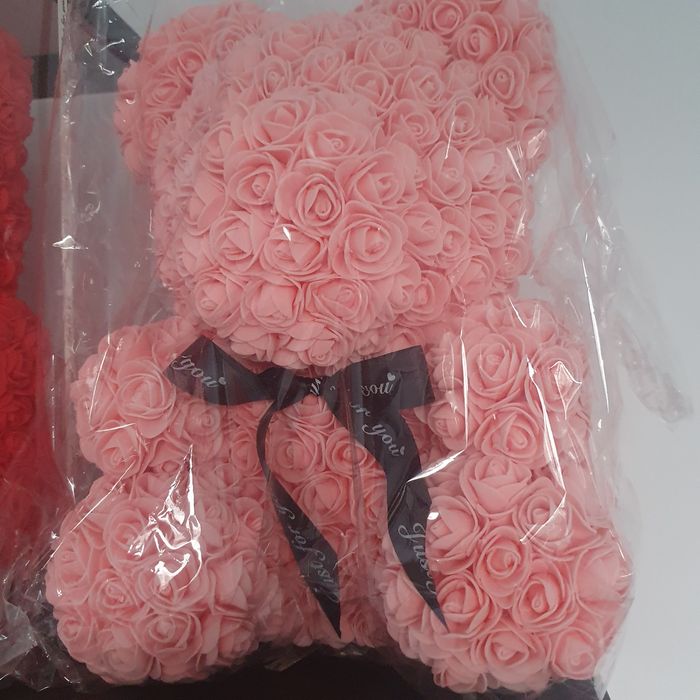 Ursulet Craciun de 40 cm