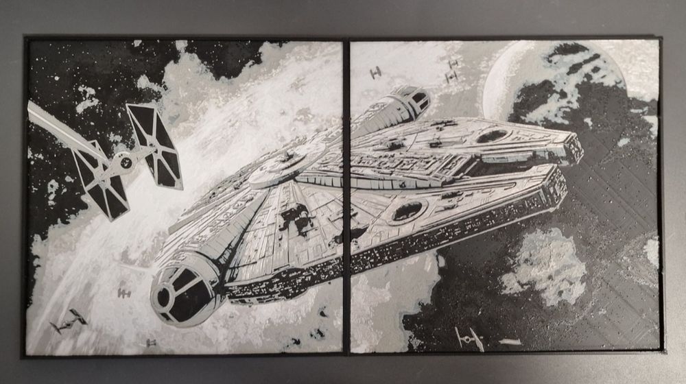 Vand Tablou HueForge Deadpool, Mario Kart, Star Wars, Minnie Mouse