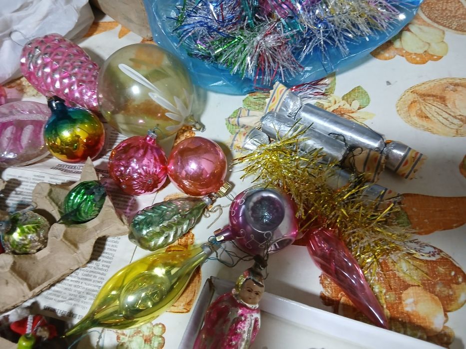 Игрушки на ёлку СССР.