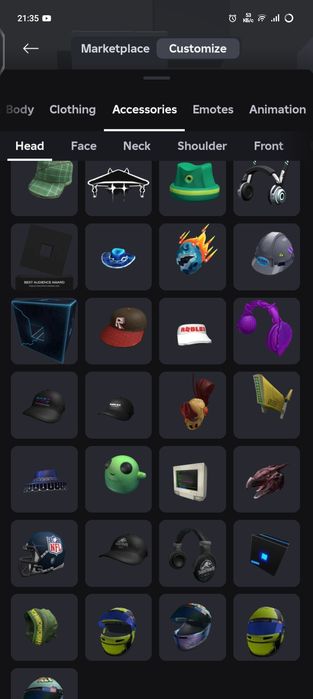 Продаётся акк в роблоксе