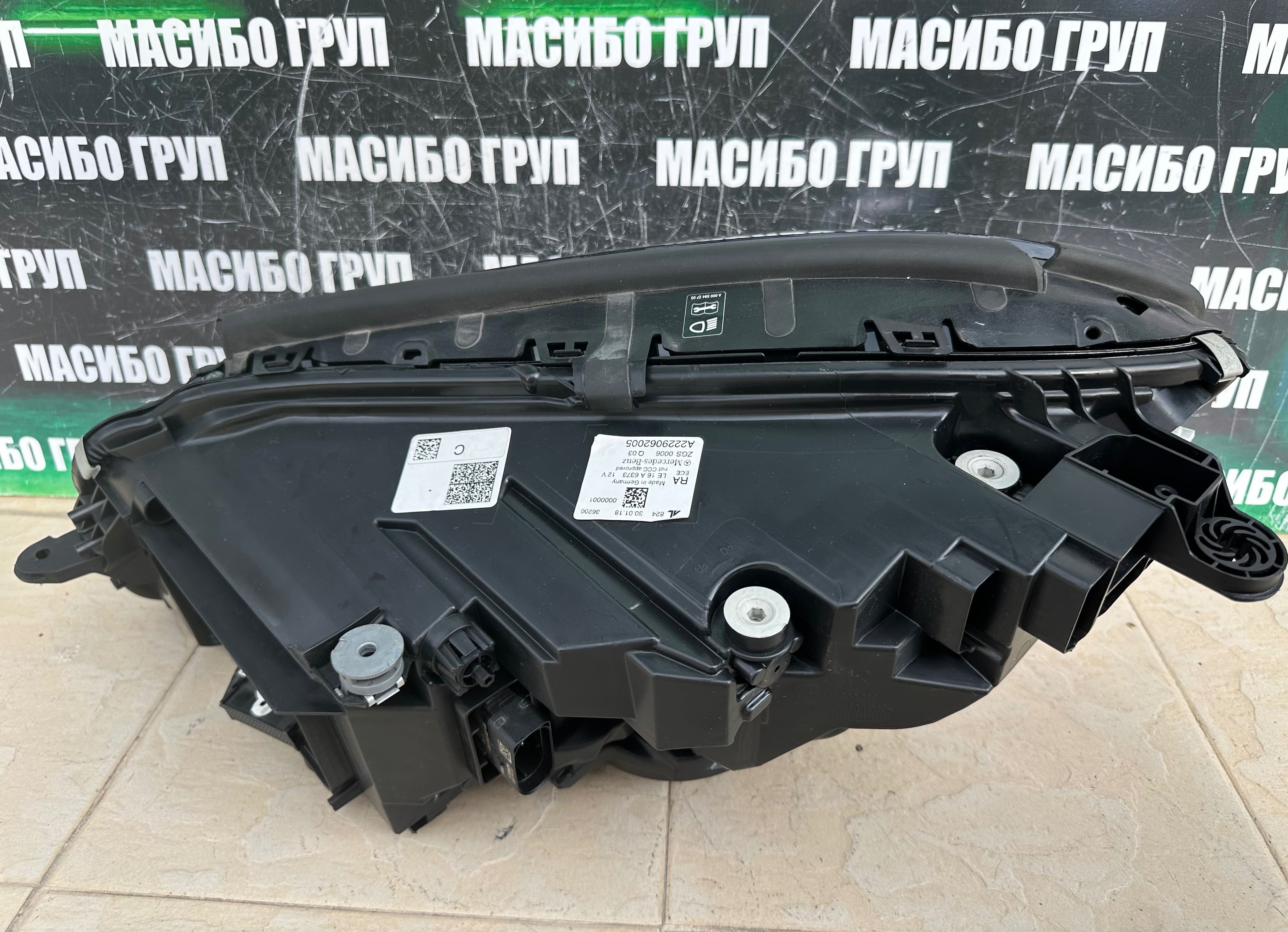 Фарове far MULTIBEAM LED фар за Мерцедес Mercedes S-класа W222 фейс