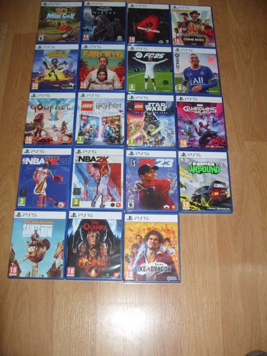 Игри за PlayStation 5, PS5 Част 1 - 30лв за брой