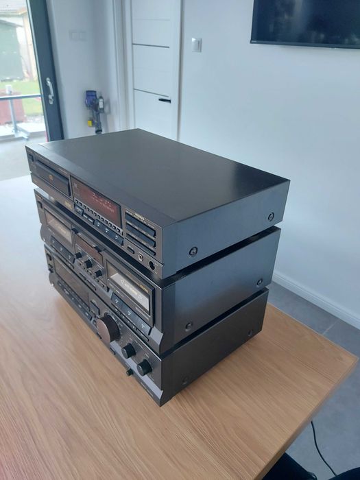 Linie audio/sistem Technics, amplituner, dublu deck, cd-player