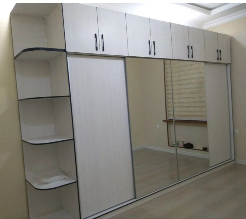 shkaf tv zona oshxona Mebeli stelaj parta spalniy trimo tumba zakazga